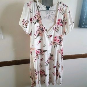 Rue21 womens sweetheart mini skater dress